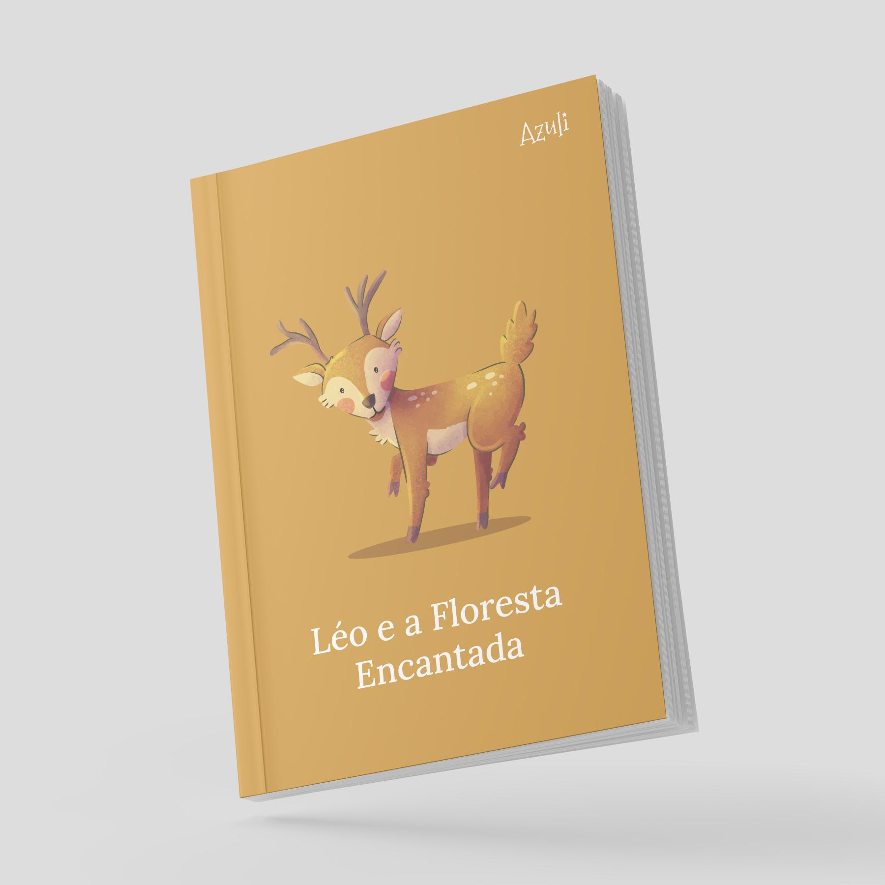 Capa do livro Léo e a Floresta Encantada